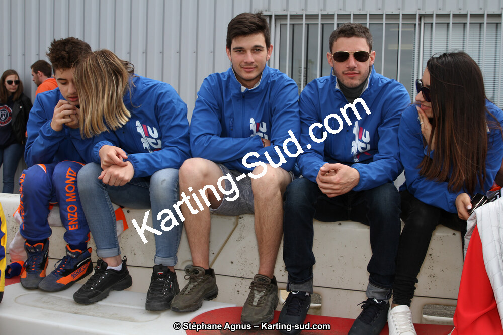 Alexis GERDIL, Gillian LAY — 28 & 29/04/2018 : 3ème manche du Championnat du Sud 2018 à Muret (Photos Stéphane Agnus) 2018 — karting