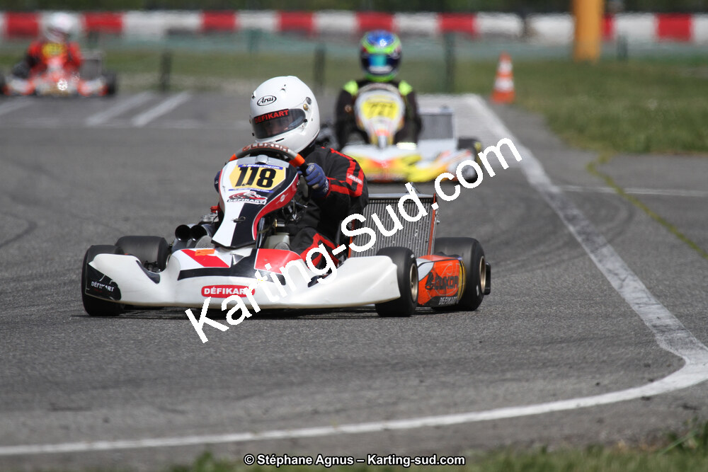 28 & 29/04/2018 : 3ème manche du Championnat du Sud 2018 à Muret (Photos Stéphane Agnus) 2018 — karting