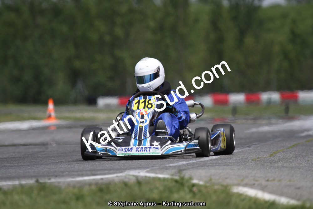 28 & 29/04/2018 : 3ème manche du Championnat du Sud 2018 à Muret (Photos Stéphane Agnus) 2018 — karting