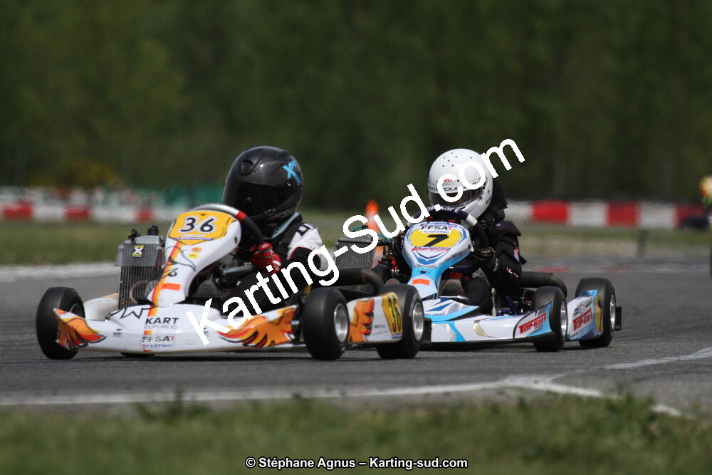 28 & 29/04/2018 : 3ème manche du Championnat du Sud 2018 à Muret (Photos Stéphane Agnus) 2018 — karting