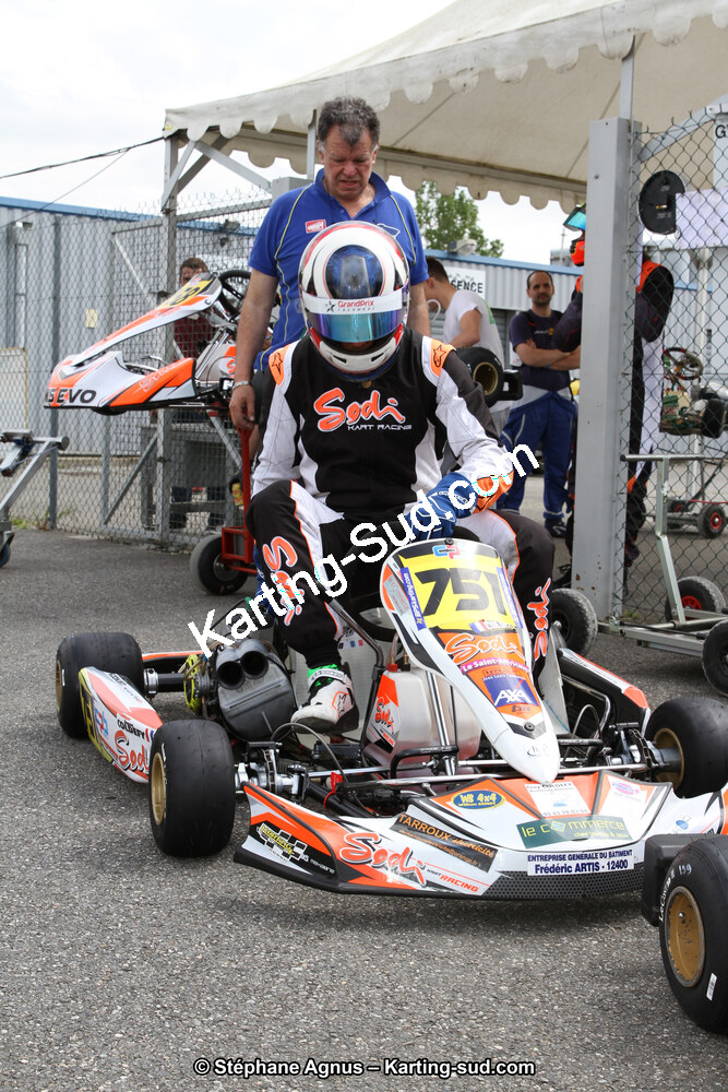 Guy COLDEFY — 28 & 29/04/2018 : 3ème manche du Championnat du Sud 2018 à Muret (Photos Stéphane Agnus) 2018 — karting