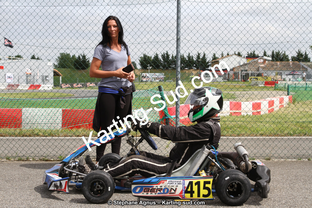 Sophie LELOUP — 28 & 29/04/2018 : 3ème manche du Championnat du Sud 2018 à Muret (Photos Stéphane Agnus) 2018 — karting