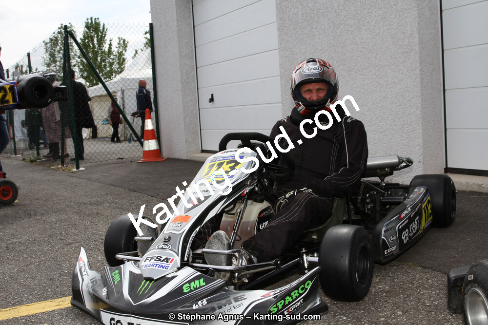 Bernard AUDOUIT — 28 & 29/04/2018 : 3ème manche du Championnat du Sud 2018 à Muret (Photos Stéphane Agnus) 2018 — karting