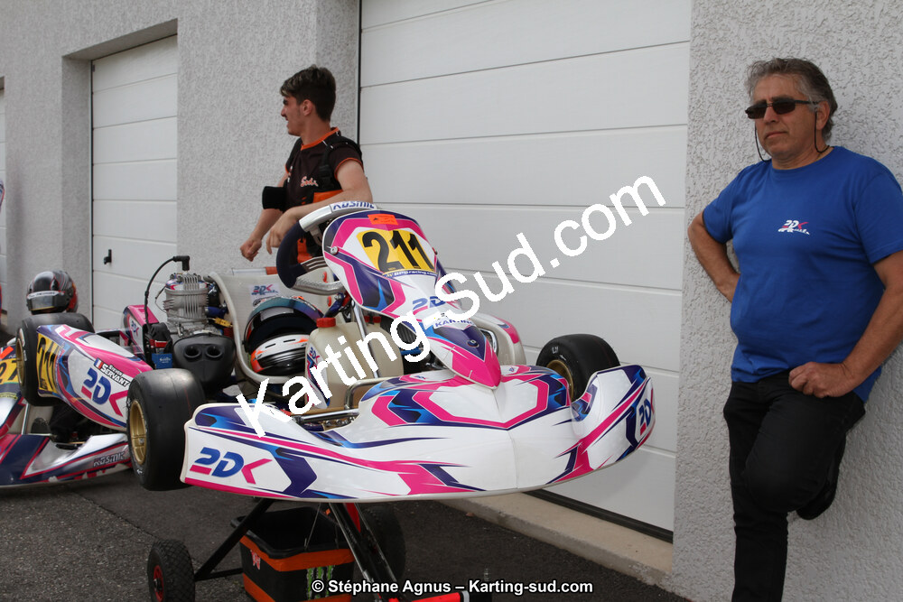 Alain SERVANT — 28 & 29/04/2018 : 3ème manche du Championnat du Sud 2018 à Muret (Photos Stéphane Agnus) 2018 — karting