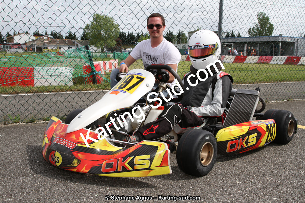 Maxime GOMEZ — 28 & 29/04/2018 : 3ème manche du Championnat du Sud 2018 à Muret (Photos Stéphane Agnus) 2018 — karting