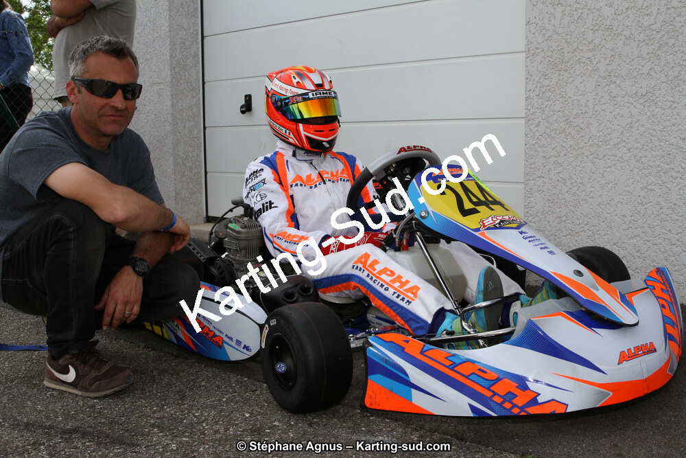 Eric GOT — 28 & 29/04/2018 : 3ème manche du Championnat du Sud 2018 à Muret (Photos Stéphane Agnus) 2018 — karting