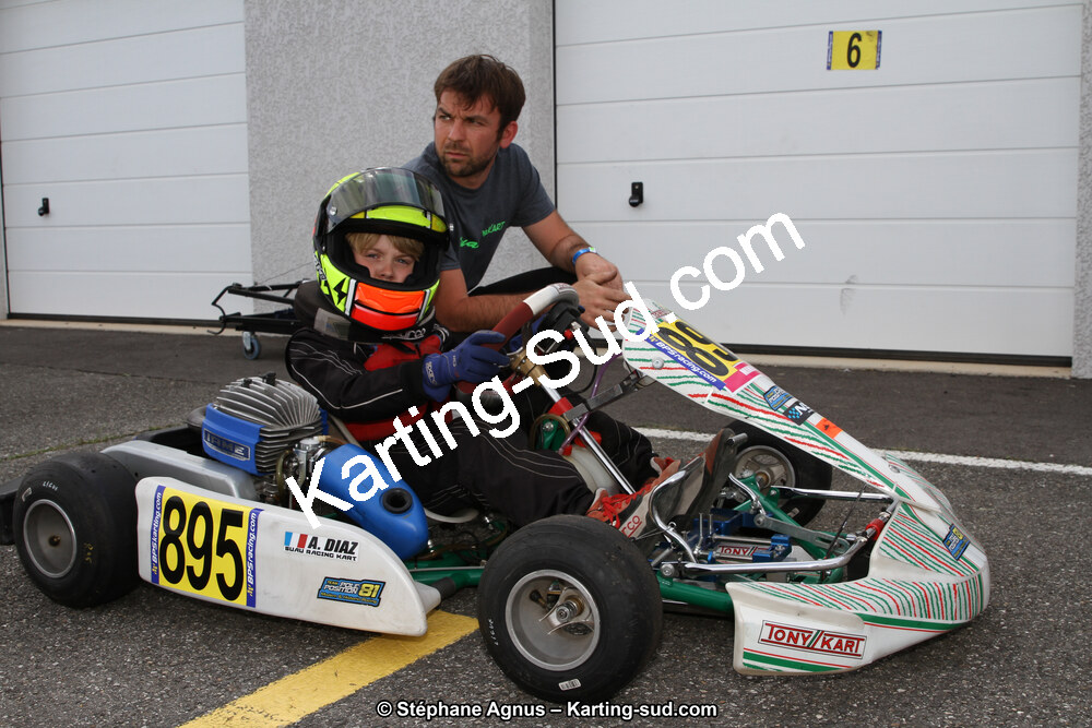 Andy DIAZ — 28 & 29/04/2018 : 3ème manche du Championnat du Sud 2018 à Muret (Photos Stéphane Agnus) 2018 — karting