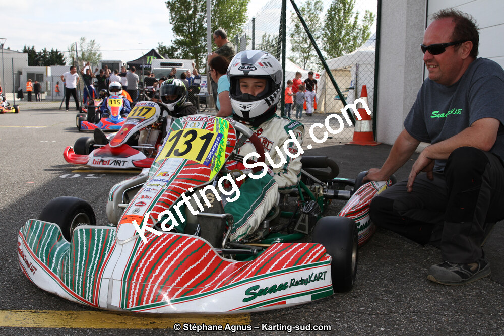 28 & 29/04/2018 : 3ème manche du Championnat du Sud 2018 à Muret (Photos Stéphane Agnus) 2018 — karting