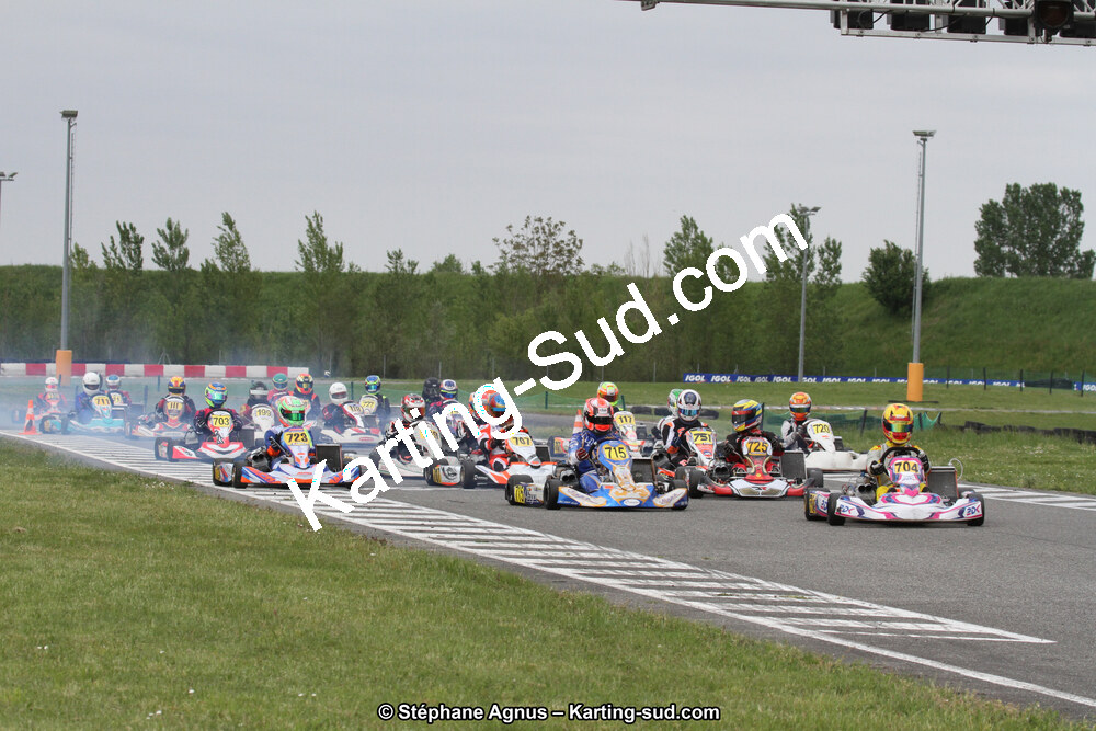 28 & 29/04/2018 : 3ème manche du Championnat du Sud 2018 à Muret (Photos Stéphane Agnus) 2018 — karting