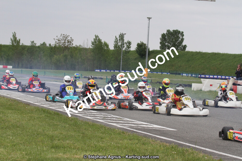 28 & 29/04/2018 : 3ème manche du Championnat du Sud 2018 à Muret (Photos Stéphane Agnus) 2018 — karting