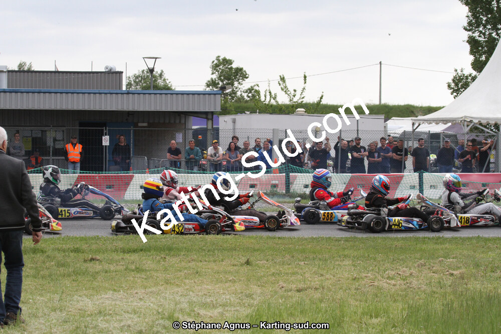 28 & 29/04/2018 : 3ème manche du Championnat du Sud 2018 à Muret (Photos Stéphane Agnus) 2018 — karting