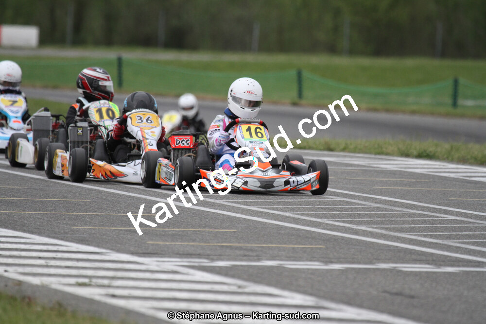 28 & 29/04/2018 : 3ème manche du Championnat du Sud 2018 à Muret (Photos Stéphane Agnus) 2018 — karting