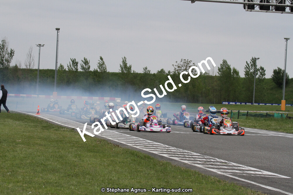 28 & 29/04/2018 : 3ème manche du Championnat du Sud 2018 à Muret (Photos Stéphane Agnus) 2018 — karting