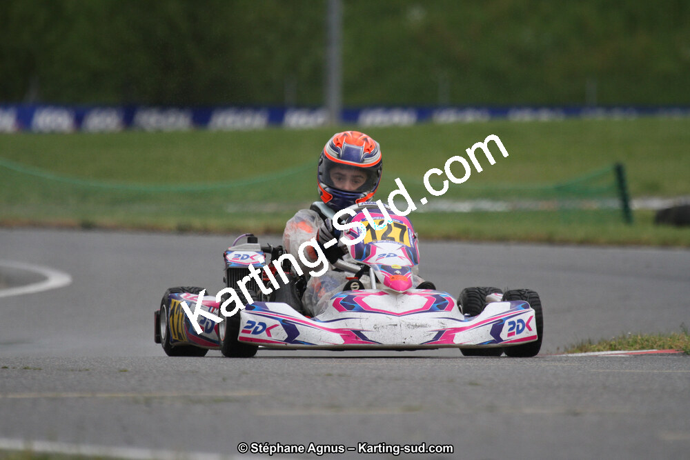 Enzo MONTI — 28 & 29/04/2018 : 3ème manche du Championnat du Sud 2018 à Muret (Photos Stéphane Agnus) 2018 — karting