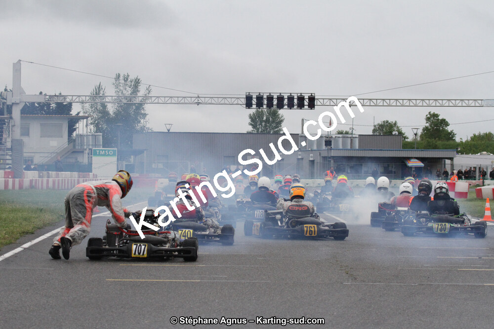 28 & 29/04/2018 : 3ème manche du Championnat du Sud 2018 à Muret (Photos Stéphane Agnus) 2018 — karting