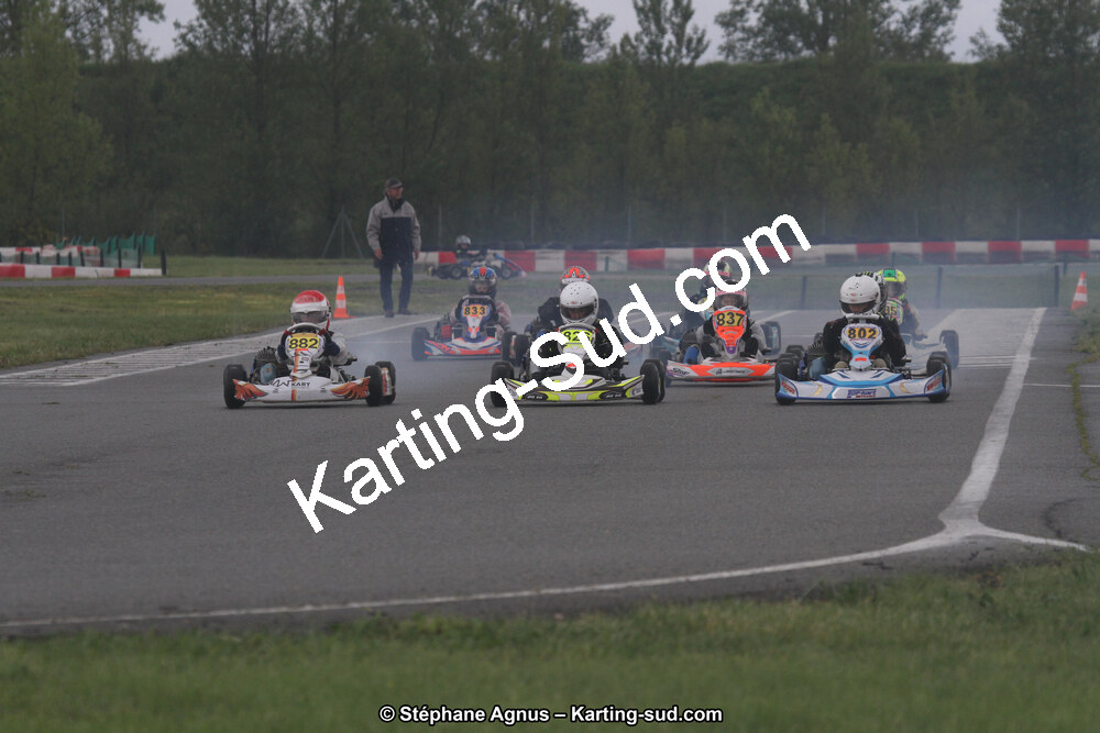 28 & 29/04/2018 : 3ème manche du Championnat du Sud 2018 à Muret (Photos Stéphane Agnus) 2018 — karting