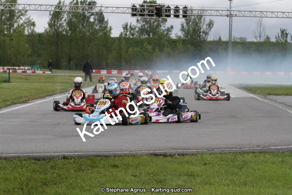 28 & 29/04/2018 : 3ème manche du Championnat du Sud 2018 à Muret (Photos Stéphane Agnus) 2018 — karting