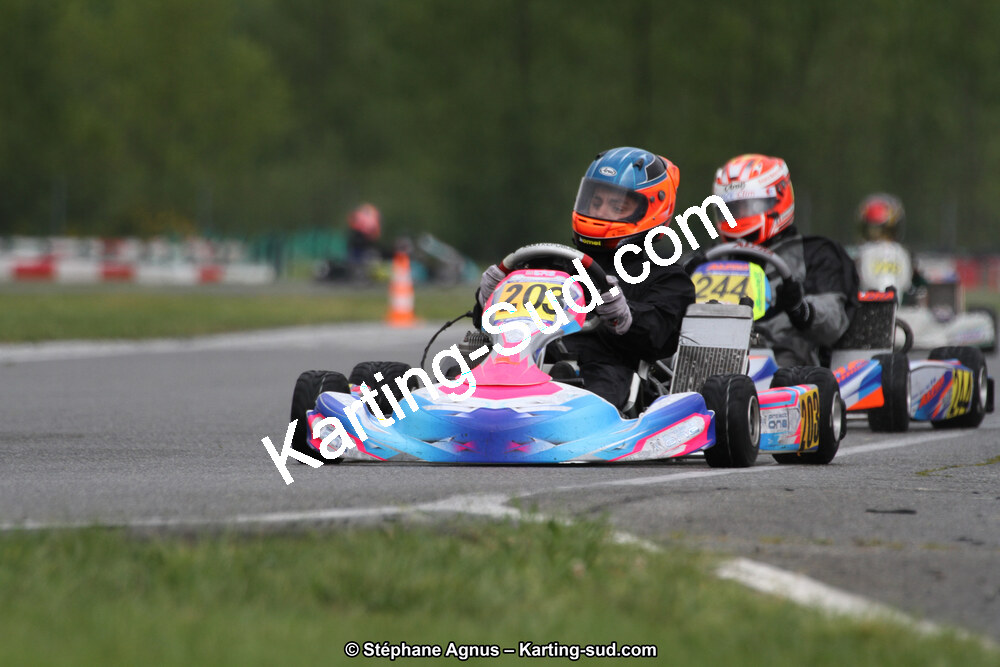 28 & 29/04/2018 : 3ème manche du Championnat du Sud 2018 à Muret (Photos Stéphane Agnus) 2018 — karting