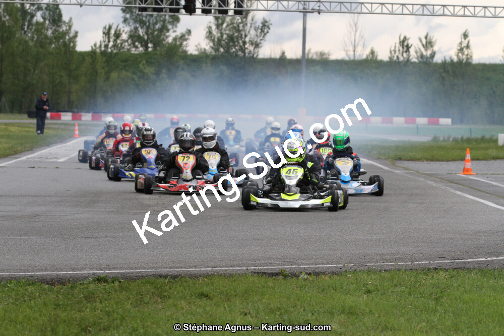 28 & 29/04/2018 : 3ème manche du Championnat du Sud 2018 à Muret (Photos Stéphane Agnus) 2018 — karting