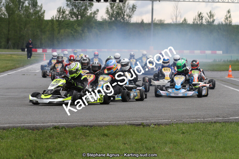 28 & 29/04/2018 : 3ème manche du Championnat du Sud 2018 à Muret (Photos Stéphane Agnus) 2018 — karting