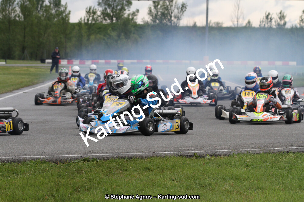 28 & 29/04/2018 : 3ème manche du Championnat du Sud 2018 à Muret (Photos Stéphane Agnus) 2018 — karting