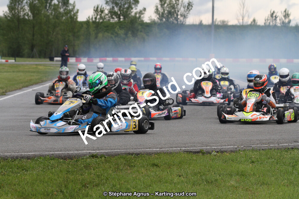 28 & 29/04/2018 : 3ème manche du Championnat du Sud 2018 à Muret (Photos Stéphane Agnus) 2018 — karting