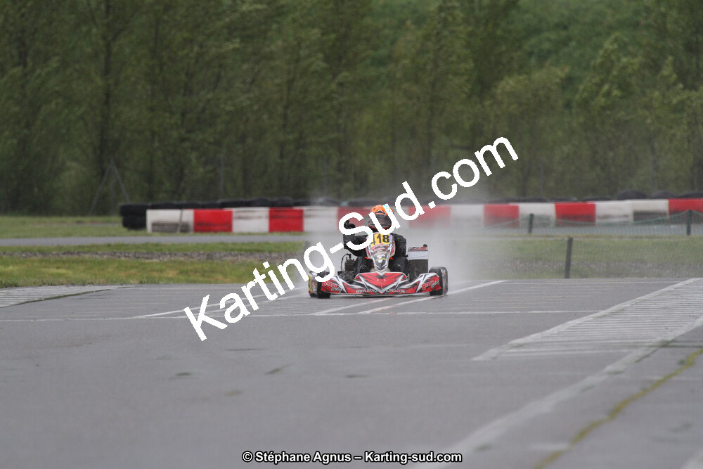 28 & 29/04/2018 : 3ème manche du Championnat du Sud 2018 à Muret (Photos Stéphane Agnus) 2018 — karting
