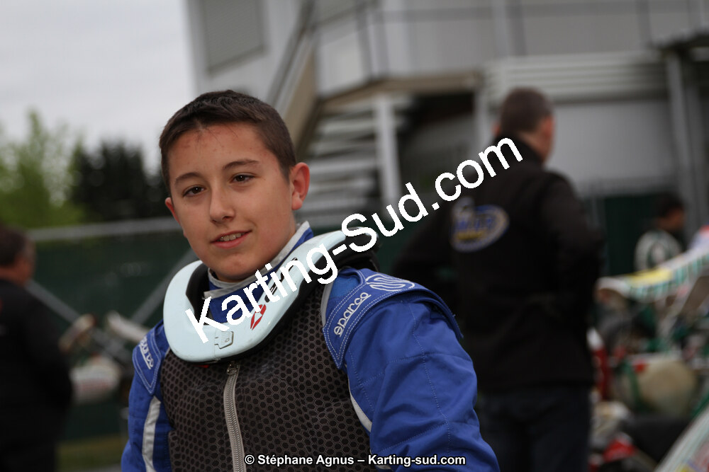 Noann ANDRES — 28 & 29/04/2018 : 3ème manche du Championnat du Sud 2018 à Muret (Photos Stéphane Agnus) 2018 — karting