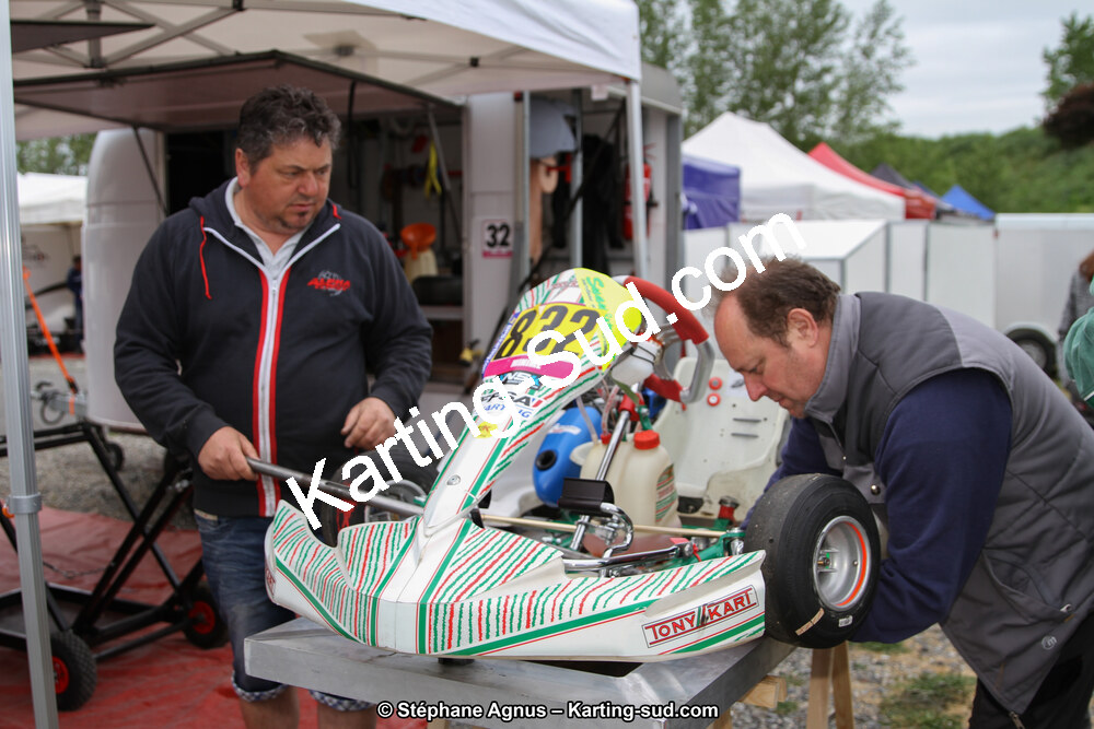 Patrick SUAU — 28 & 29/04/2018 : 3ème manche du Championnat du Sud 2018 à Muret (Photos Stéphane Agnus) 2018 — karting