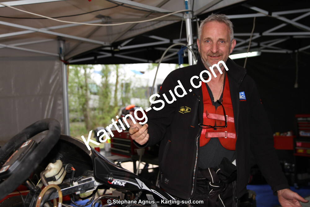 Bernard AUDOUIT — 28 & 29/04/2018 : 3ème manche du Championnat du Sud 2018 à Muret (Photos Stéphane Agnus) 2018 — karting