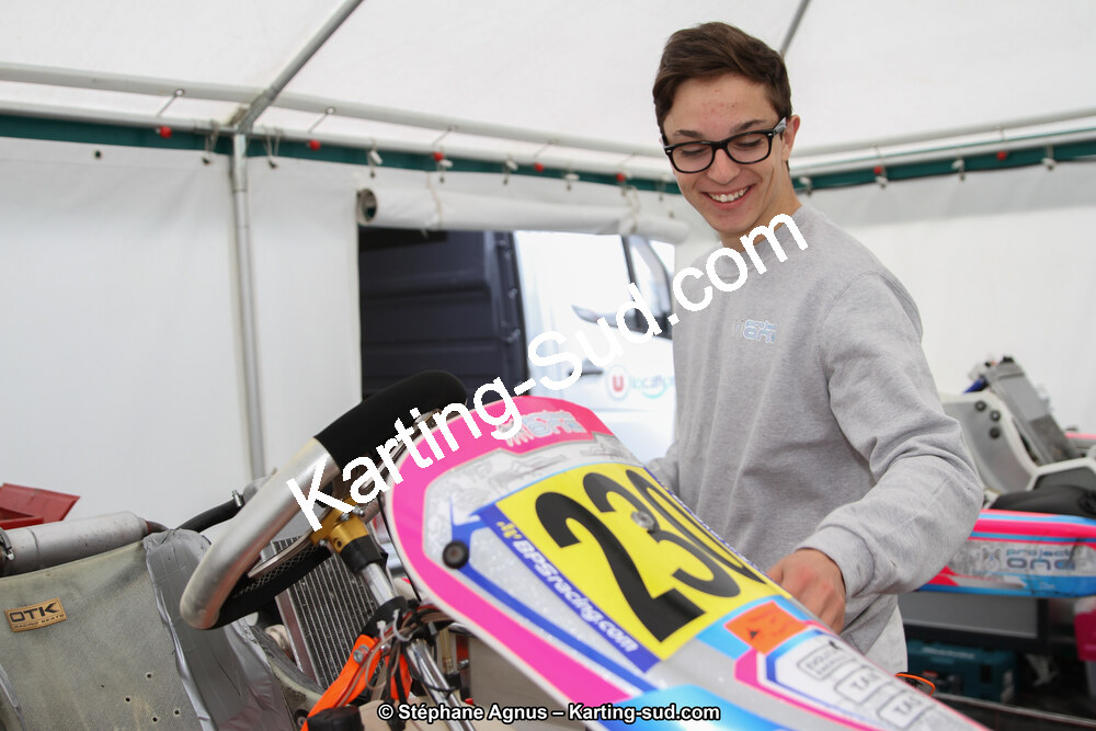 Edouard CAUHAUPE — 28 & 29/04/2018 : 3ème manche du Championnat du Sud 2018 à Muret (Photos Stéphane Agnus) 2018 — karting