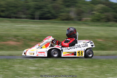 18 – 19 – 20/05/2018 : 1ère manche du Championnat de France Long Circuit 2018 et Trophée TTI Carbone à La Châtre (Photos Stéphane Agnus) 2018 — karting