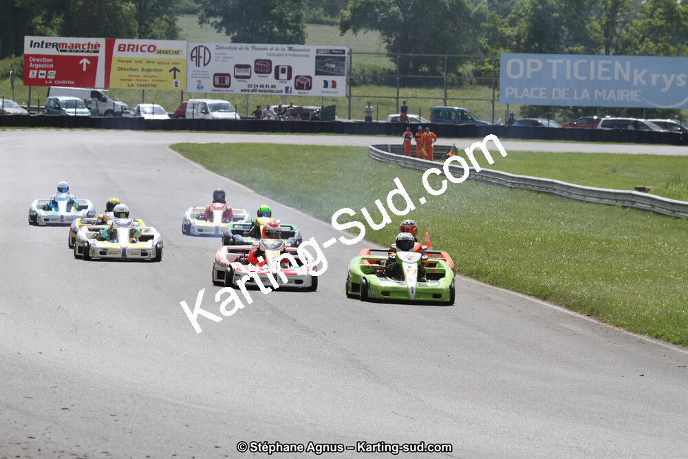 18 – 19 – 20/05/2018 : 1ère manche du Championnat de France Long Circuit 2018 et Trophée TTI Carbone à La Châtre (Photos Stéphane Agnus) 2018 — karting