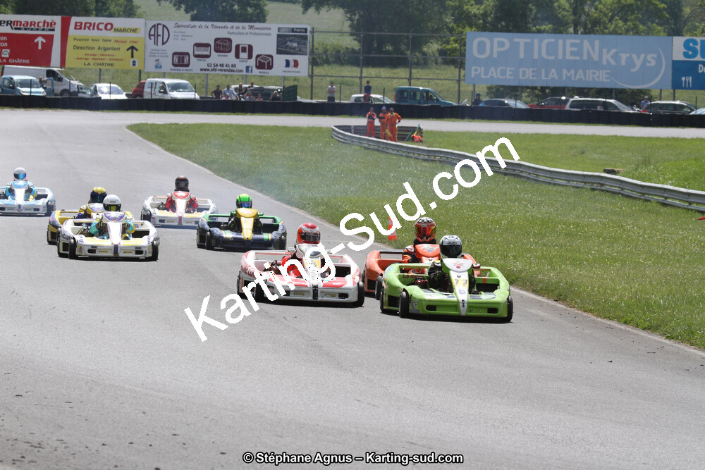18 – 19 – 20/05/2018 : 1ère manche du Championnat de France Long Circuit 2018 et Trophée TTI Carbone à La Châtre (Photos Stéphane Agnus) 2018 — karting