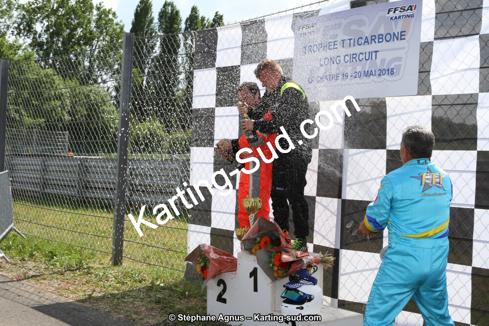18 – 19 – 20/05/2018 : 1ère manche du Championnat de France Long Circuit 2018 et Trophée TTI Carbone à La Châtre (Photos Stéphane Agnus) 2018 — karting
