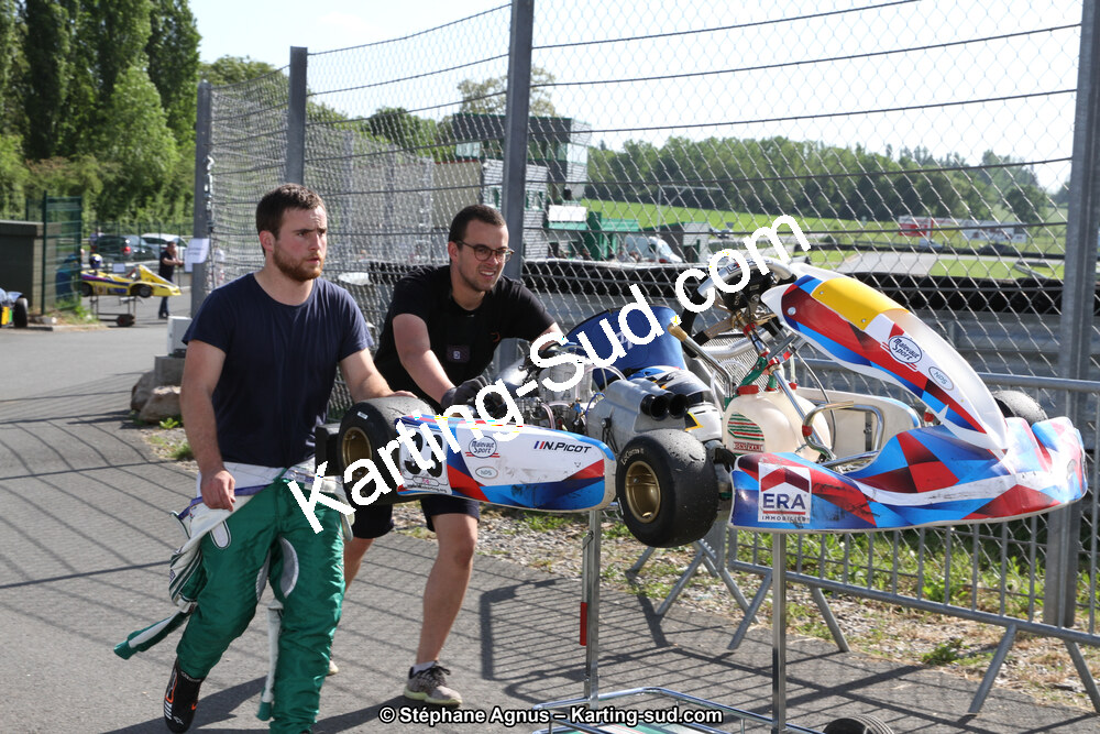 18 – 19 – 20/05/2018 : 1ère manche du Championnat de France Long Circuit 2018 et Trophée TTI Carbone à La Châtre (Photos Stéphane Agnus) 2018 — karting