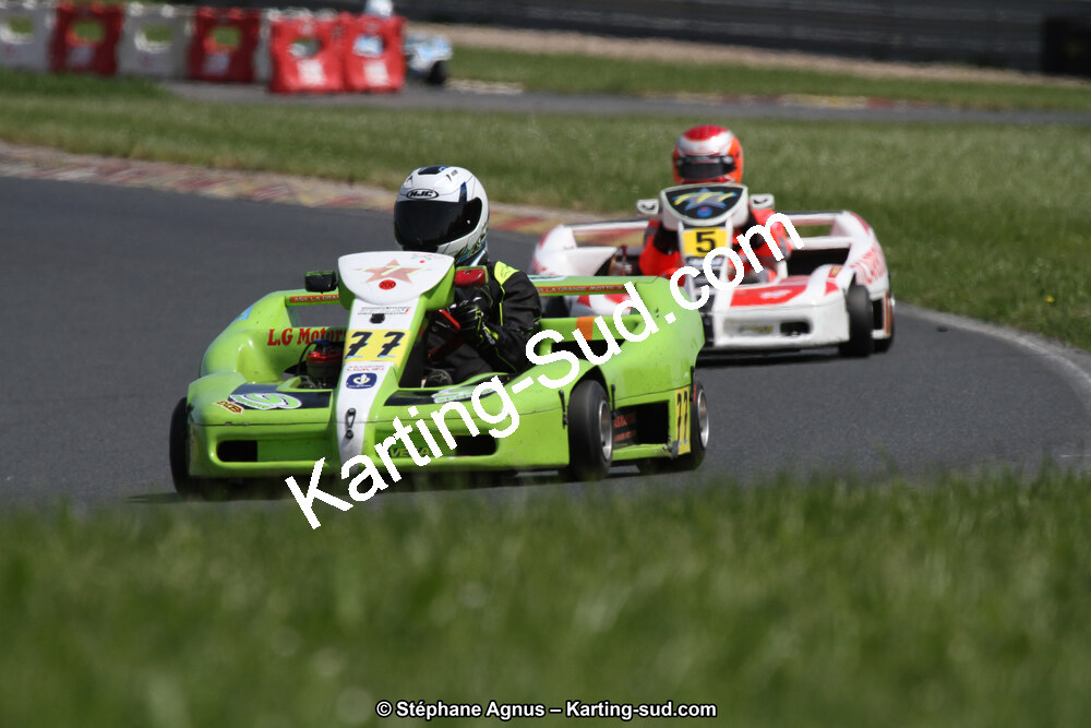 18 – 19 – 20/05/2018 : 1ère manche du Championnat de France Long Circuit 2018 et Trophée TTI Carbone à La Châtre (Photos Stéphane Agnus) 2018 — karting