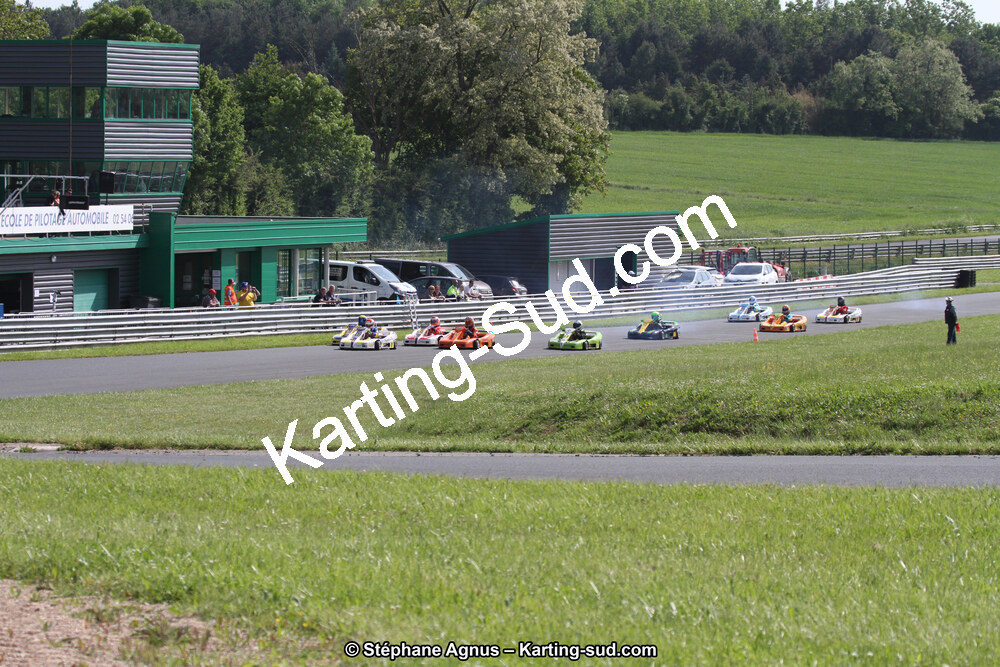 18 – 19 – 20/05/2018 : 1ère manche du Championnat de France Long Circuit 2018 et Trophée TTI Carbone à La Châtre (Photos Stéphane Agnus) 2018 — karting