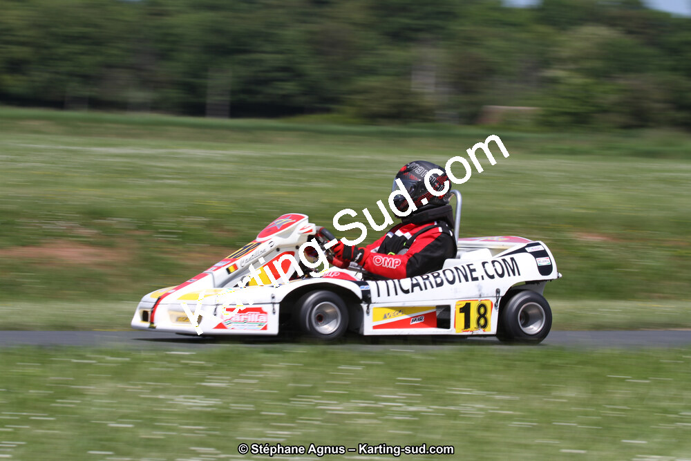 18 – 19 – 20/05/2018 : 1ère manche du Championnat de France Long Circuit 2018 et Trophée TTI Carbone à La Châtre (Photos Stéphane Agnus) 2018 — karting