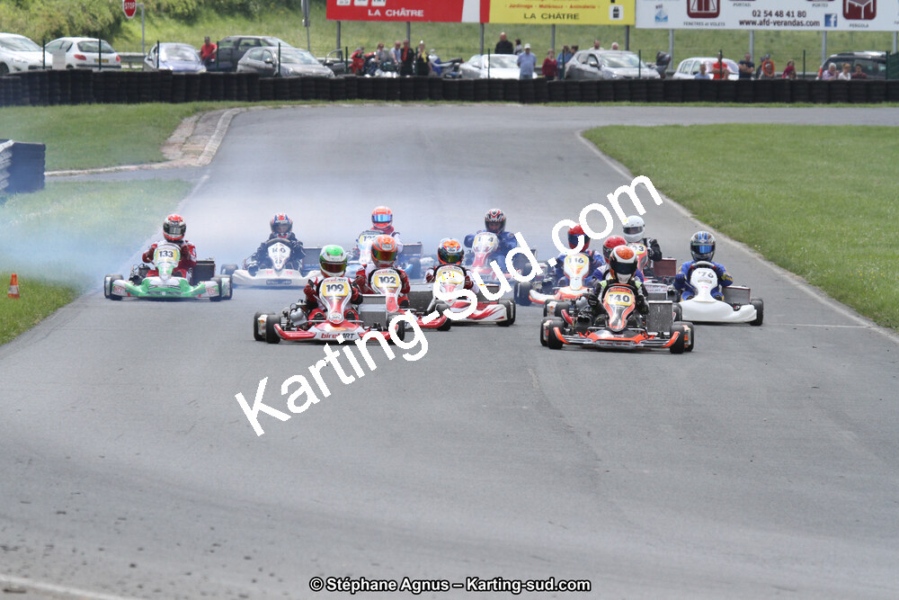 18 – 19 – 20/05/2018 : 1ère manche du Championnat de France Long Circuit 2018 et Trophée TTI Carbone à La Châtre (Photos Stéphane Agnus) 2018 — karting