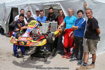 Henri LARA, Killian MONTANDRAUD — 02 & 03/06/2018 : 4ème manche du Championnat du Sud 2018 à Rivesaltes (Photos Stéphane Agnus) 2018 — karting