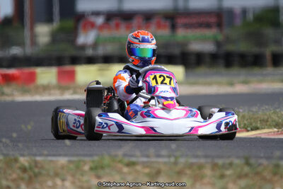 Enzo MONTI — 02 & 03/06/2018 : 4ème manche du Championnat du Sud 2018 à Rivesaltes (Photos Stéphane Agnus) 2018 — karting