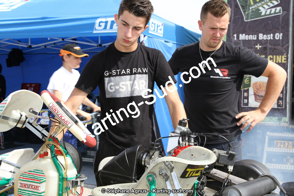 Yohan ROSSEL — 02 & 03/06/2018 : 4ème manche du Championnat du Sud 2018 à Rivesaltes (Photos Stéphane Agnus) 2018 — karting