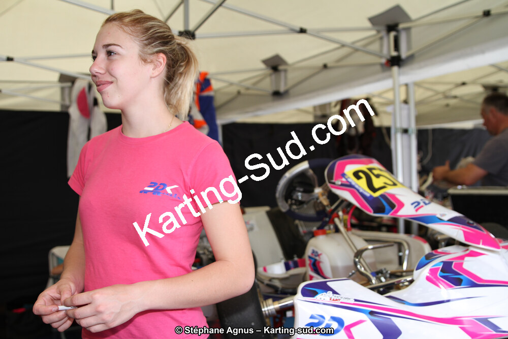 Danaé DUMAS — 02 & 03/06/2018 : 4ème manche du Championnat du Sud 2018 à Rivesaltes (Photos Stéphane Agnus) 2018 — karting