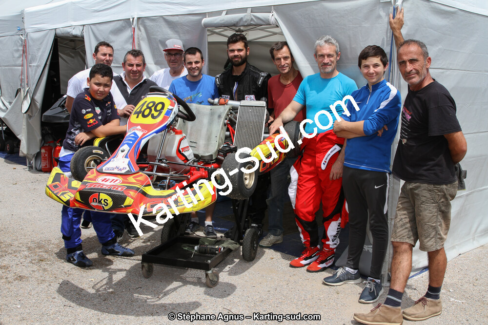 Henri LARA, Killian MONTANDRAUD — 02 & 03/06/2018 : 4ème manche du Championnat du Sud 2018 à Rivesaltes (Photos Stéphane Agnus) 2018 — karting