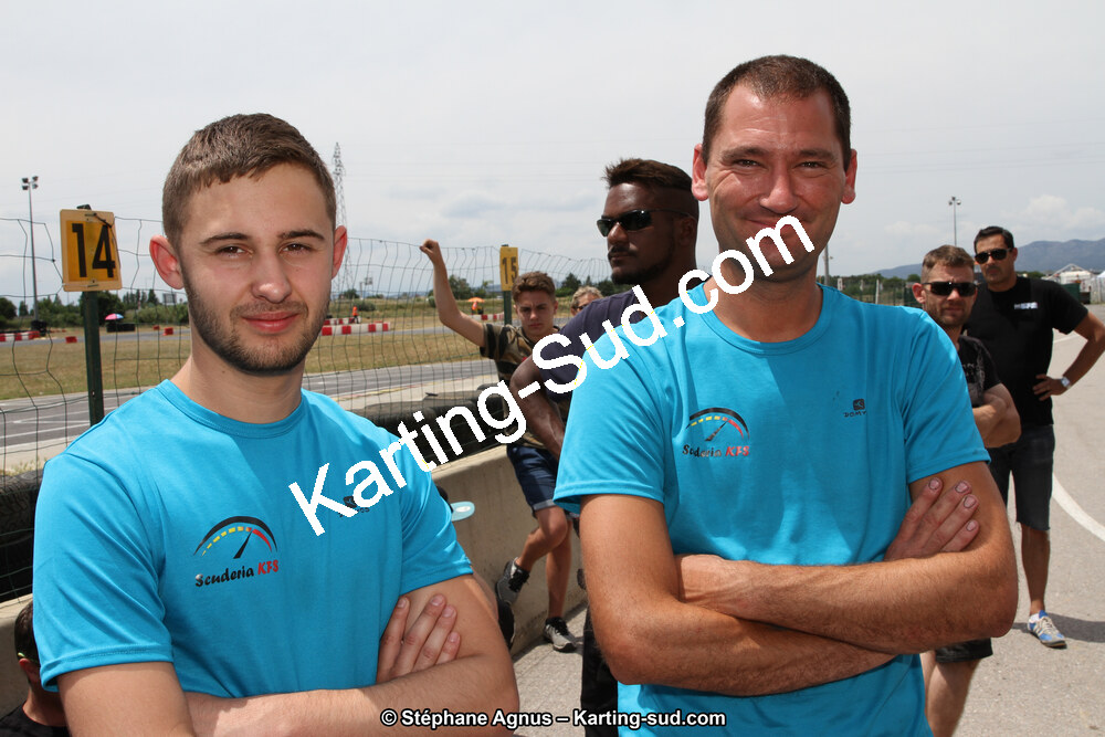Dinno GANVO, Gregory CAZAJOUS — 02 & 03/06/2018 : 4ème manche du Championnat du Sud 2018 à Rivesaltes (Photos Stéphane Agnus) 2018 — karting