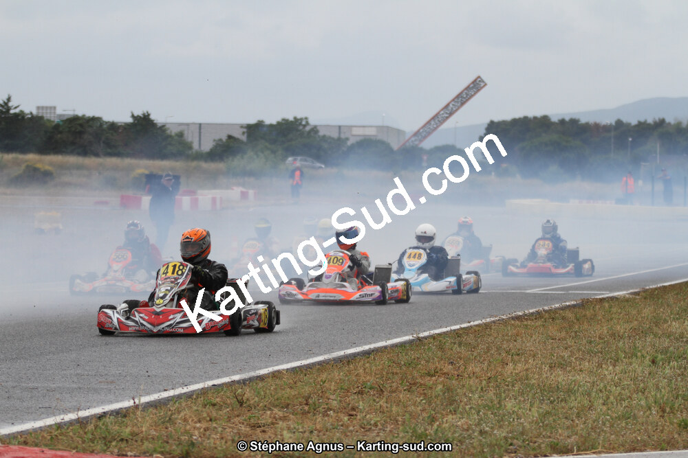 02 & 03/06/2018 : 4ème manche du Championnat du Sud 2018 à Rivesaltes (Photos Stéphane Agnus) 2018 — karting