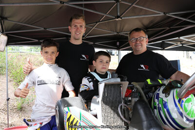 Pablo SARRAZIN, Yohan ROSSEL — 24/06/2018 : 1ère manche du Challenge Jean-Claude Sanchez à Belmont sur Rance (Photos Stéphane Agnus) 2018 — karting