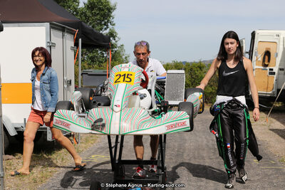 Jean François MOURGUES, Maritchu MOURGUES — 24/06/2018 : 1ère manche du Challenge Jean-Claude Sanchez à Belmont sur Rance (Photos Stéphane Agnus) 2018 — karting