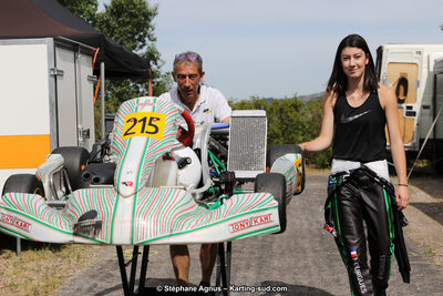 Jean François MOURGUES, Maritchu MOURGUES — 24/06/2018 : 1ère manche du Challenge Jean-Claude Sanchez à Belmont sur Rance (Photos Stéphane Agnus) 2018 — karting
